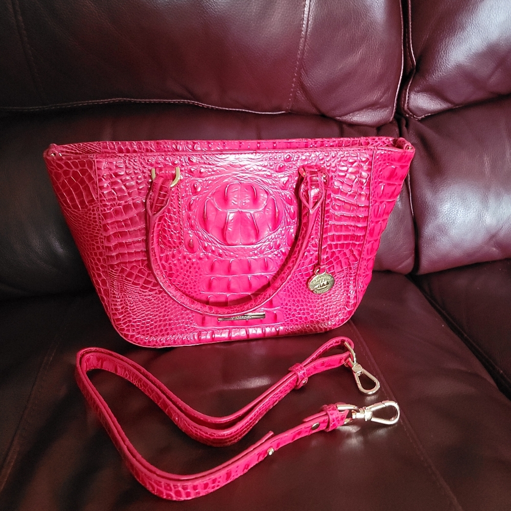 Brahmin Melbourne Small Pink Ashlee